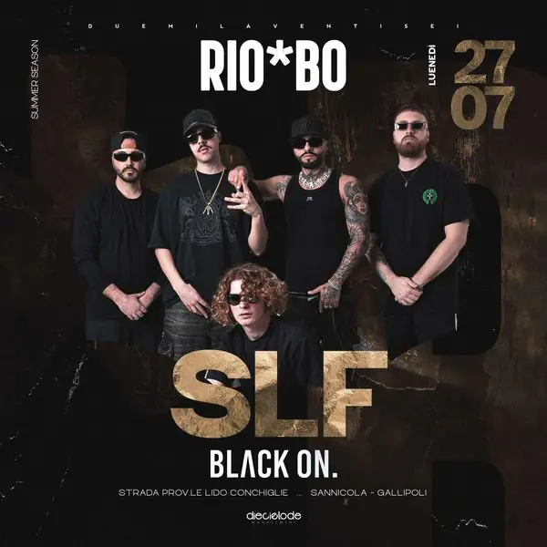SLF - Black On