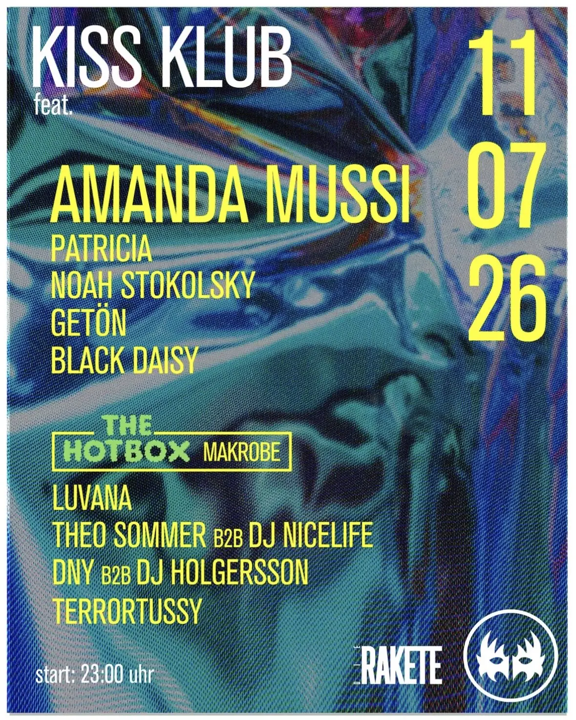 Kiss Klub feat. Amanda Mussi + The Hotbox
