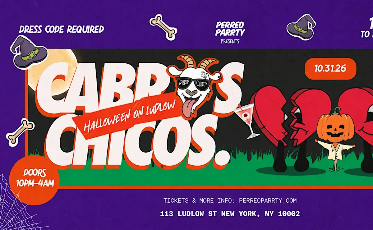 Cabros Chicos: Halloween On Ludlow - Fiesta de baile de reggaetón en LES (18+)
