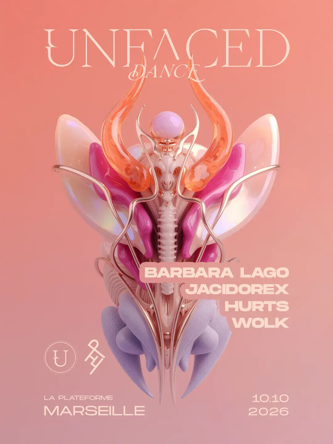 Ph4 Records X Unfaced W / Jacidorex, Barbara Lago