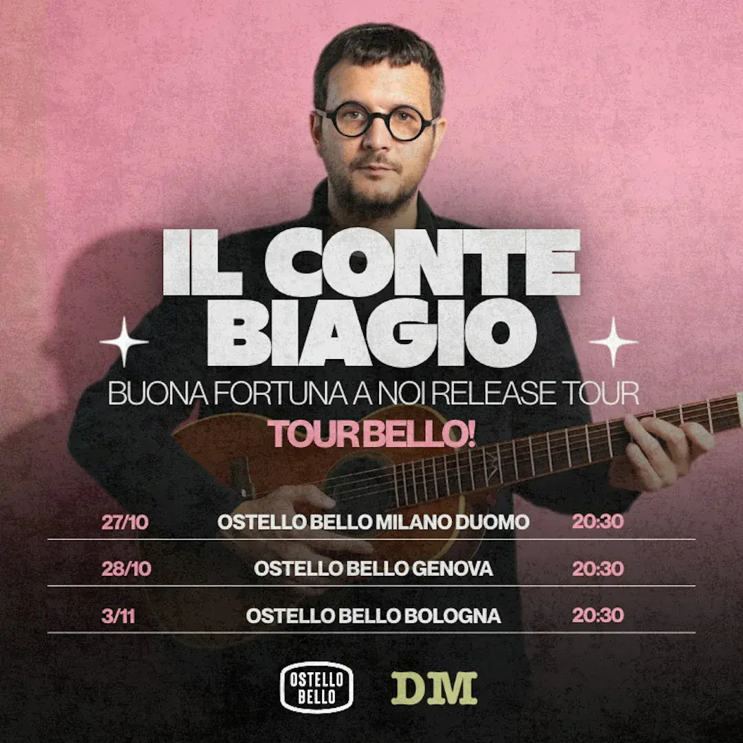 Il Conte Biagio | Tournée de sortie de Buona Fortuna a Noi