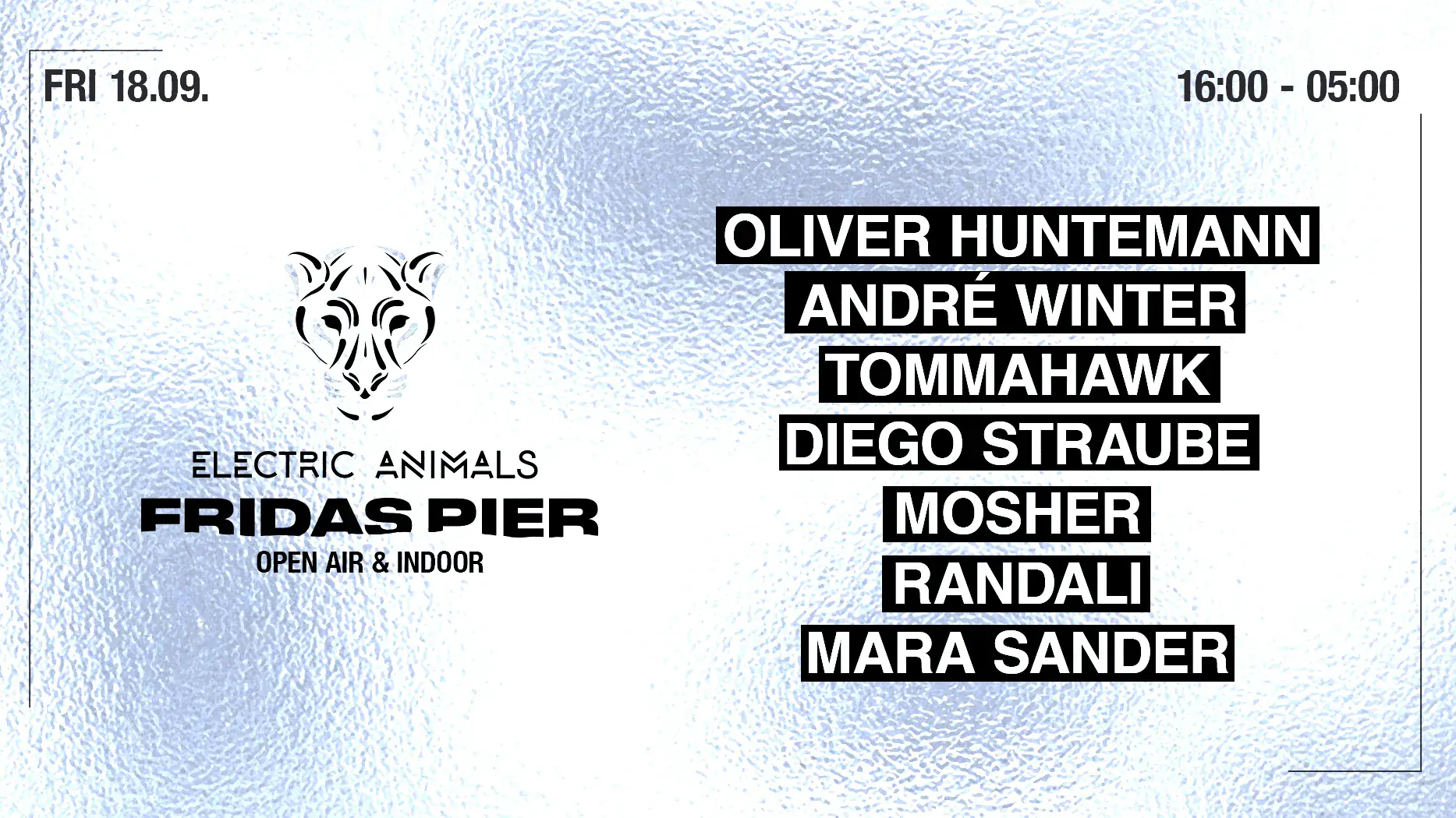 ELECTRIC ANIMALS x Fridas Pier