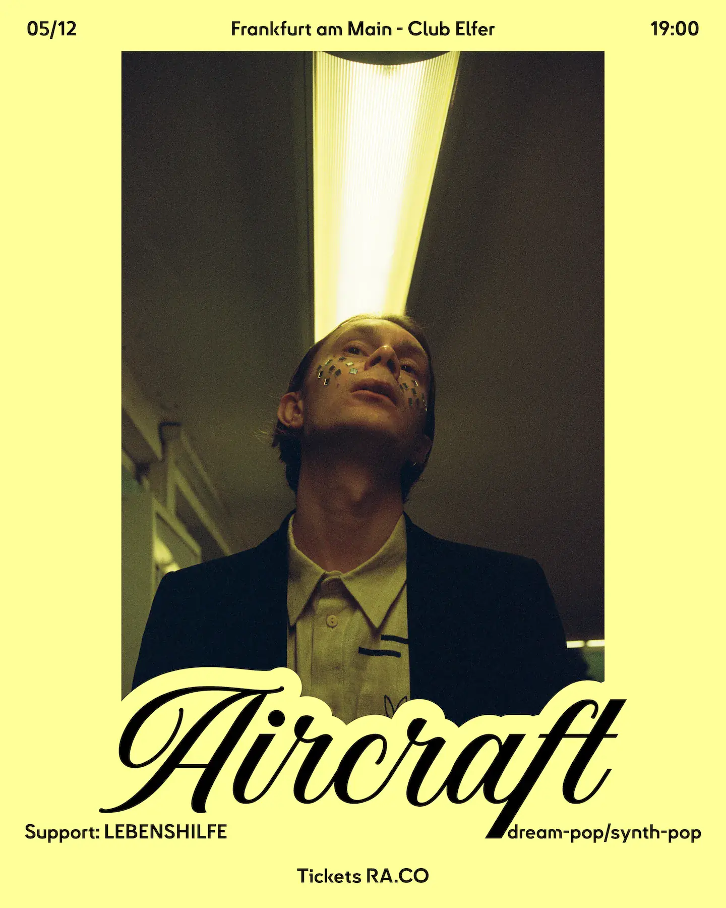 Aircraft — Frankfurt am Main / Elfer Club, support: LEBENSHILFE