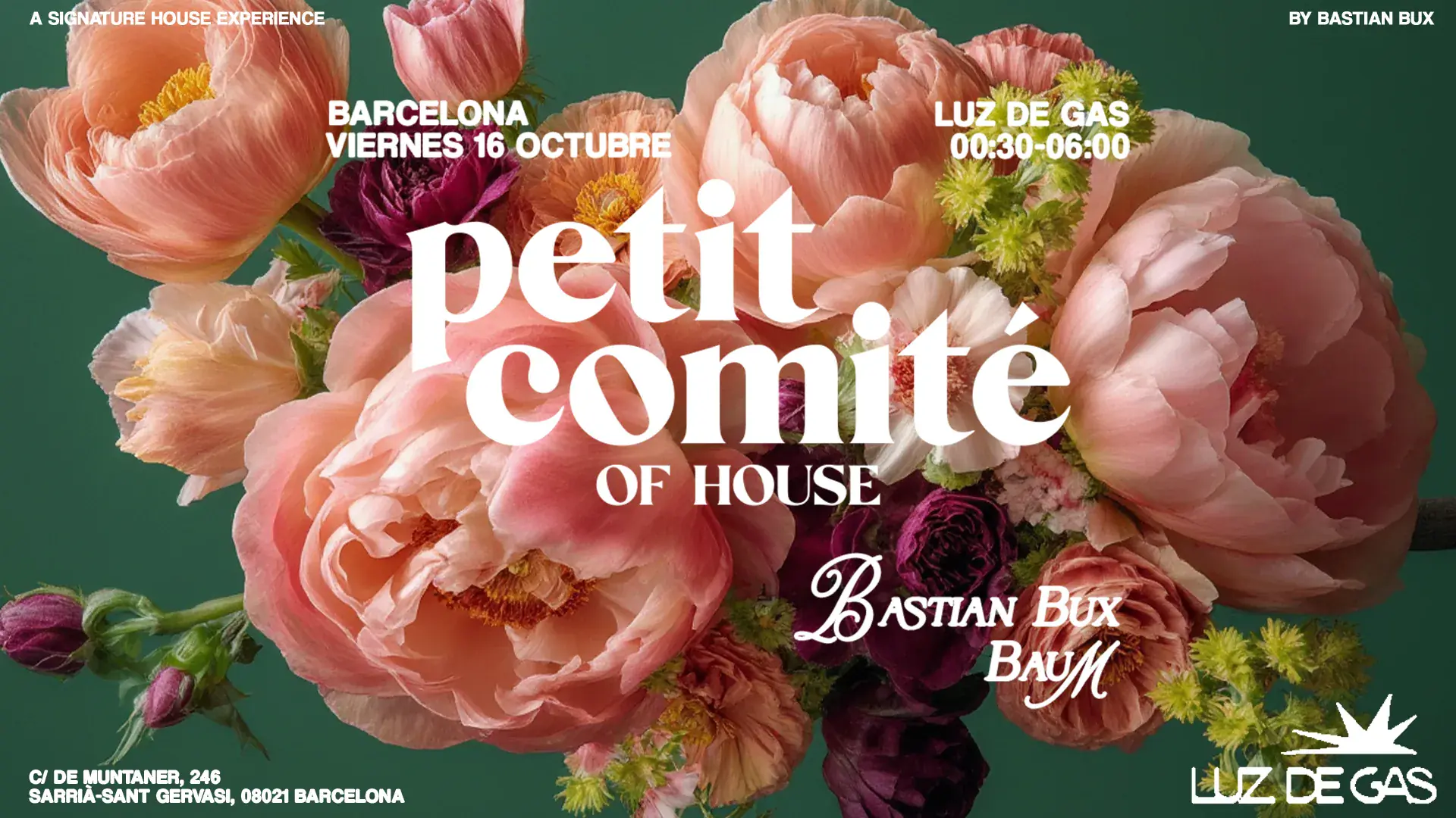 Petit Comité of House with Bastian Bux & Baum