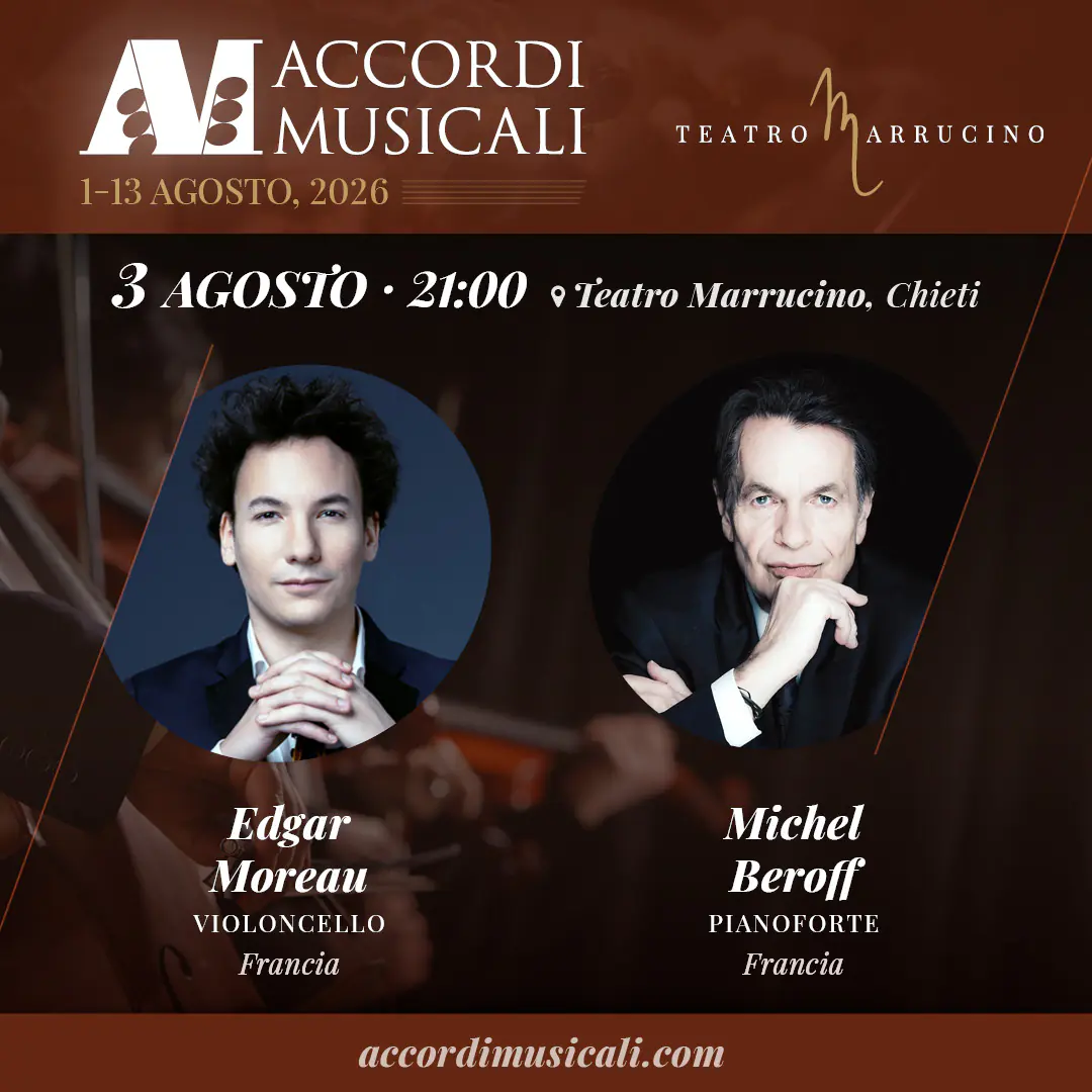 Accordi Musicali Festival - Edgar Moreau, Michel Beroff