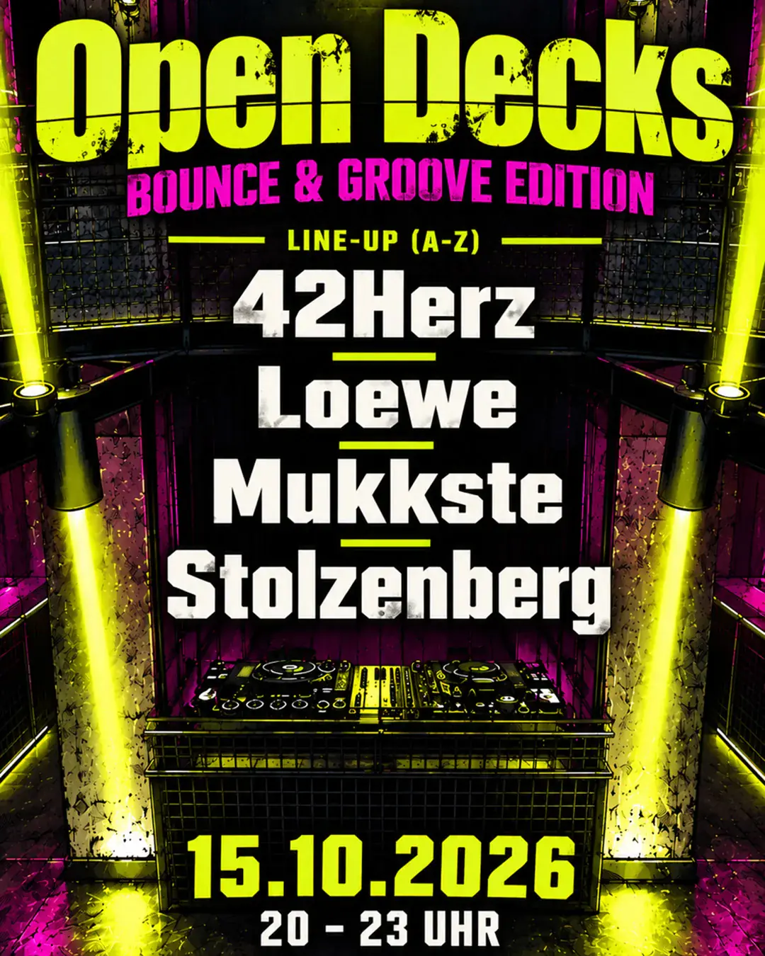 Open Decks Nr. 7 - Bounce & Groove Edition