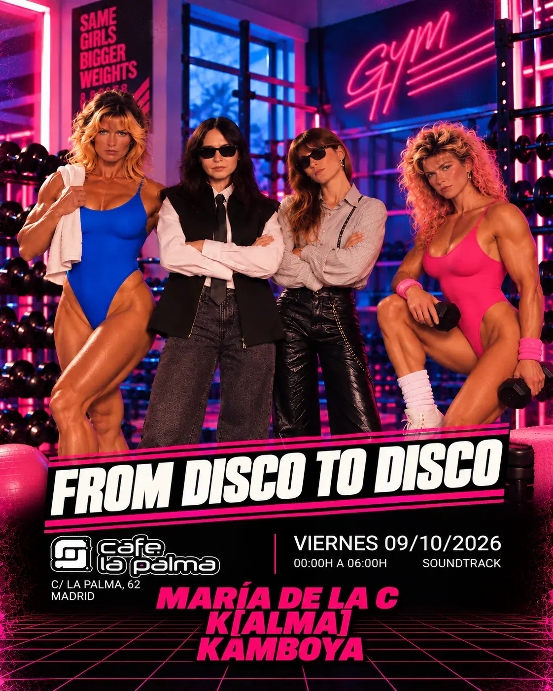 From Disco to Disco con María de la C + K[Alma] + Kamboya