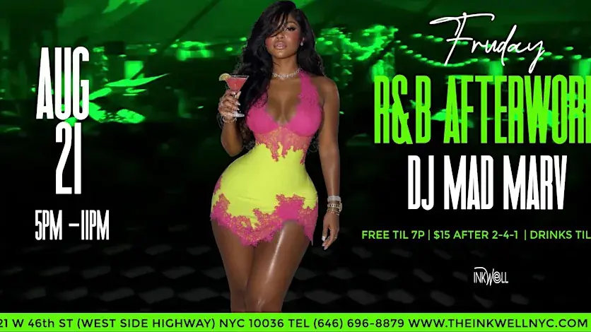 We ♥ R&B: Friday Afterwork at The INKwell Harbor Club Rooftop