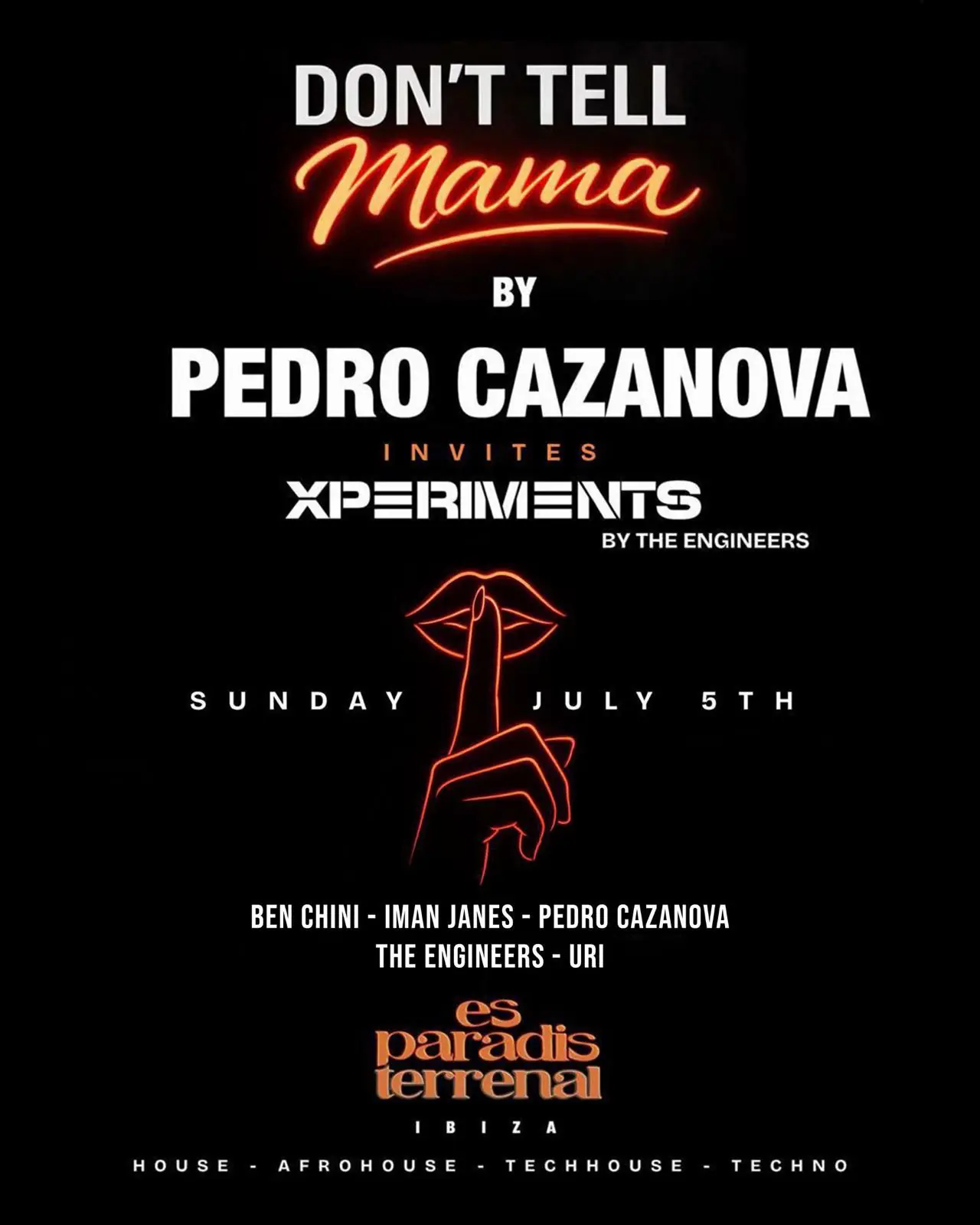 Don't Tell Mama von Pedro Cazanova