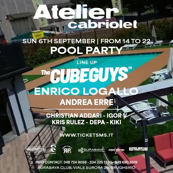 Atelier Cabriolet - Pool Party