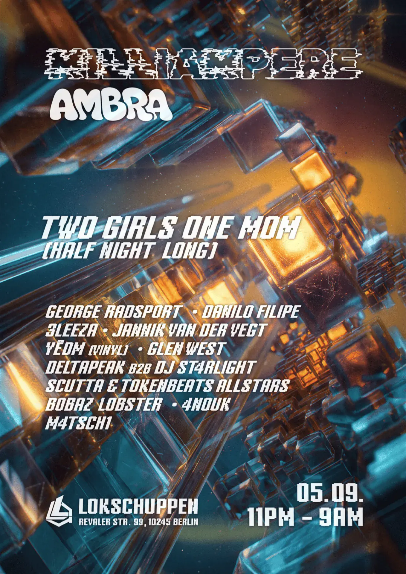 MILLIAMPERE x Ambra presents two girls one mom invites