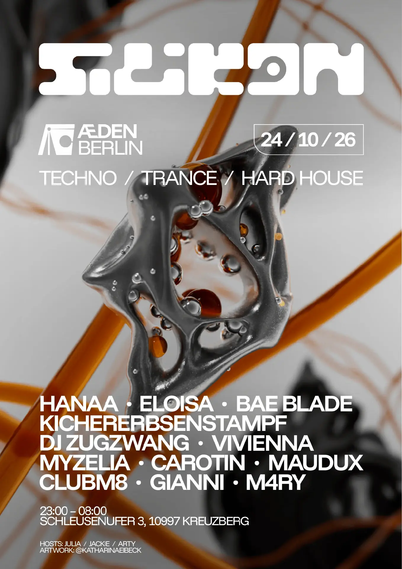 silikon presents: Bae Blade, HANAA, ELOISA, Maudux, Vivienna & many more
