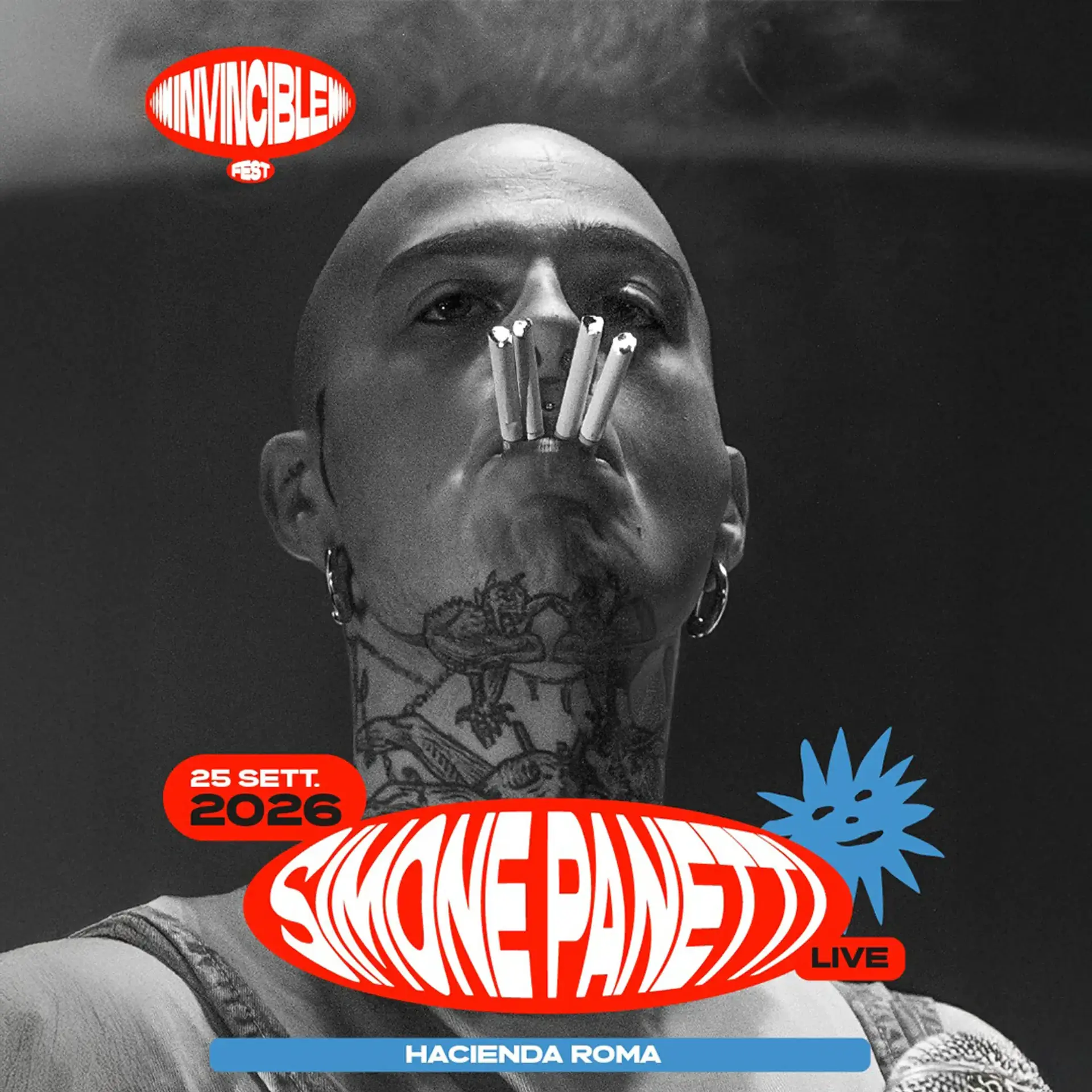 Simone Panetti live @ Hacienda (RM) | 25 Settembre 2026