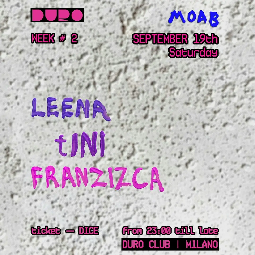MOAB | LEENA | FRANZIZCA | TINI