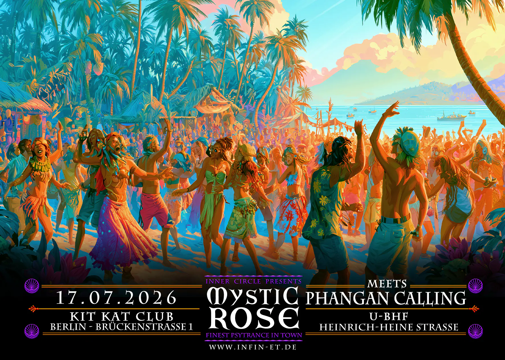 The Mystic Rose meets PHANGAN CALLING