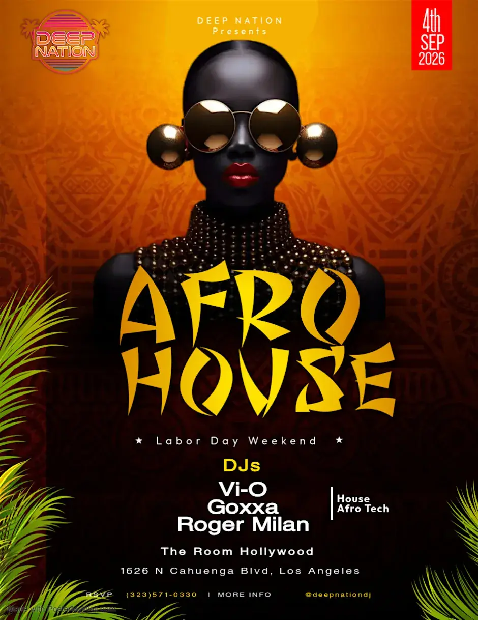 Afro House Hollywood Takeover