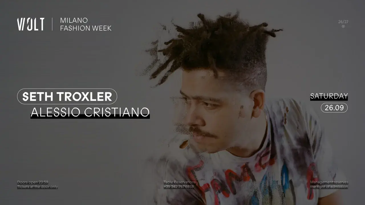 Seth Troxler + Alessio Cristiano - MILANO FASHION WEEK