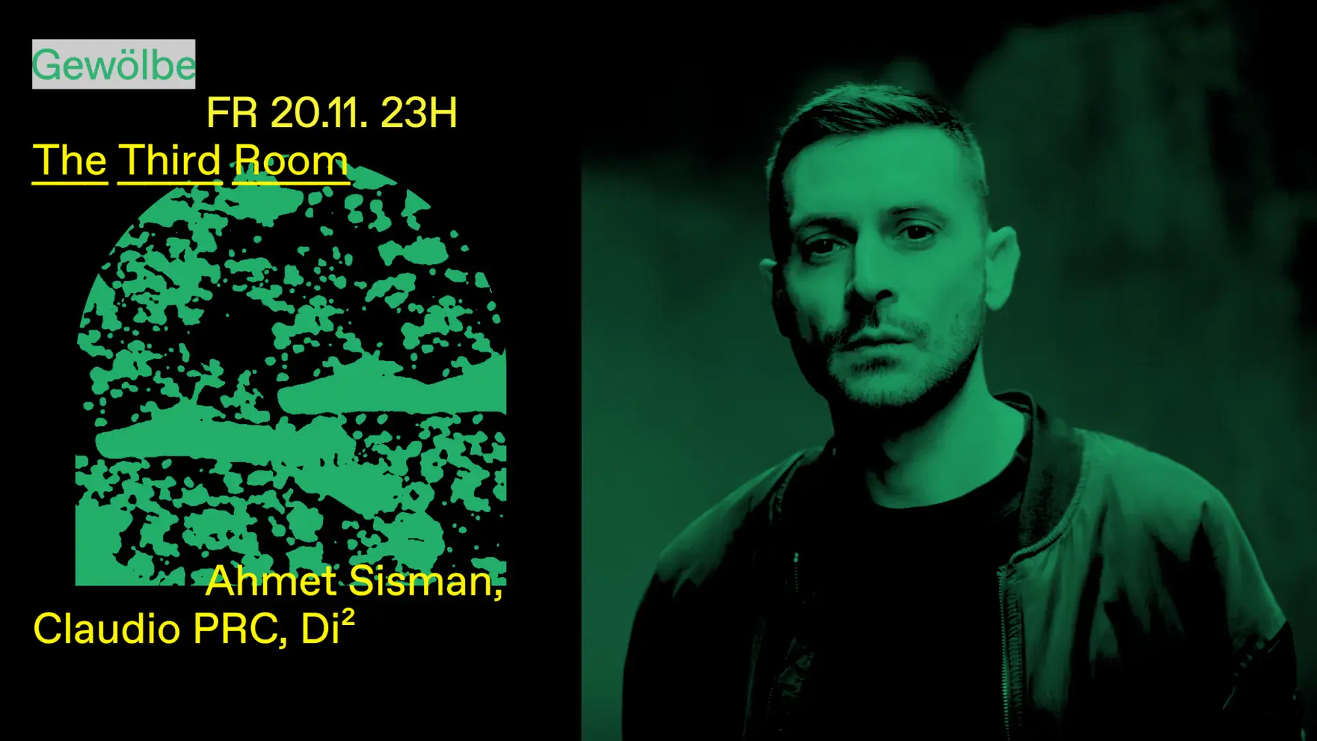 The Third Room mit Ahmet Sisman, Claudio PRC, Di2