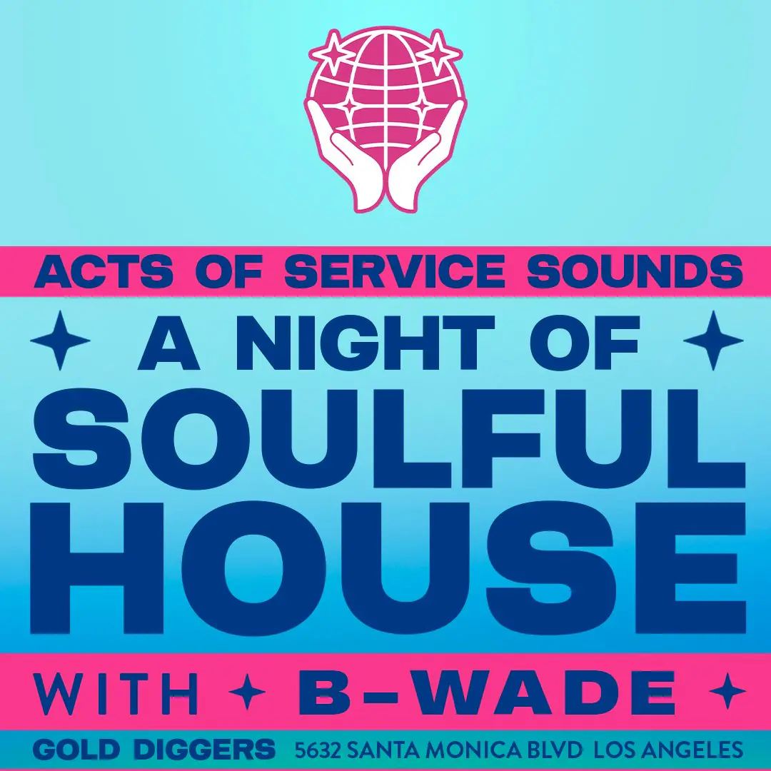 Sonidos de actos de servicio: una noche de soulful house