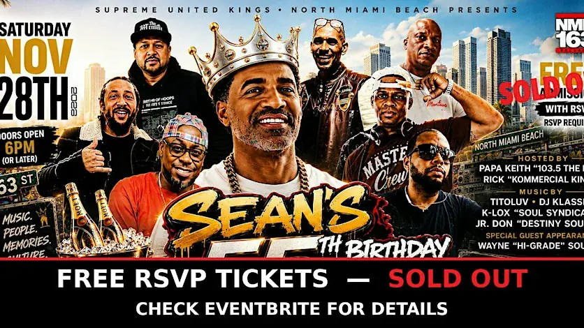 THE NMB CELEBRATION — Sean’s 55th Birthday