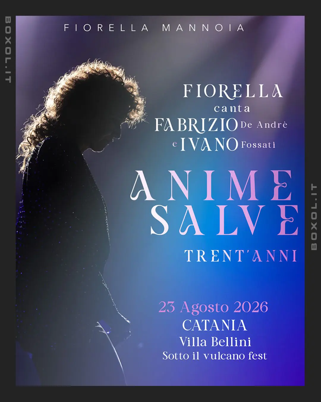 Fiorella Mannoia im Augusteo Theater