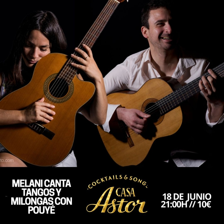 Melaní canta tangos con Pouyé