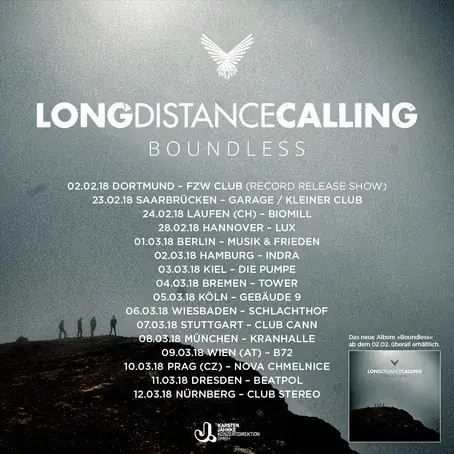 Long Distance Calling @ Café de la Danse