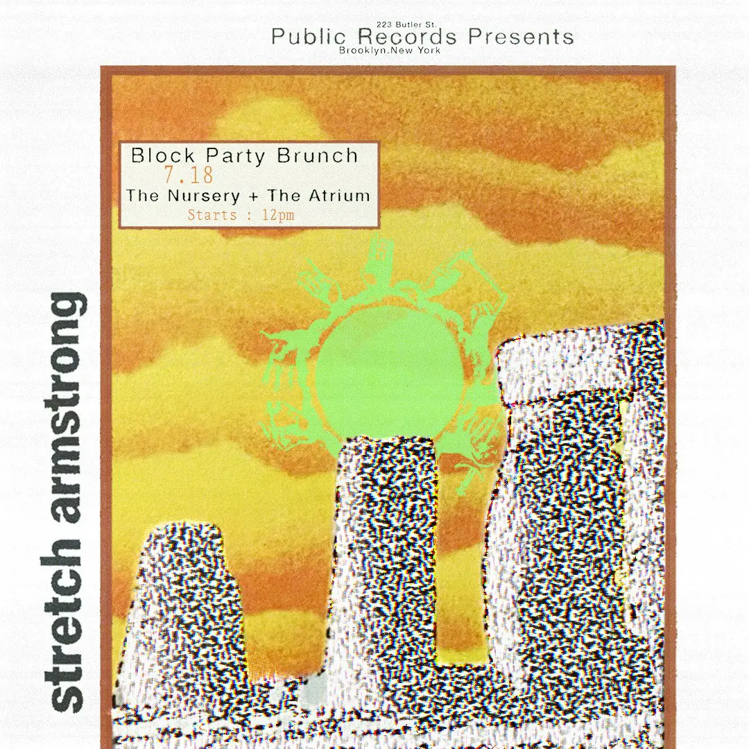 Blockparty-Brunch mit Stretch Armstrong