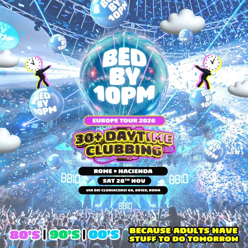 Bed By 10pm in Rome!! 30+ Clubbing Experience