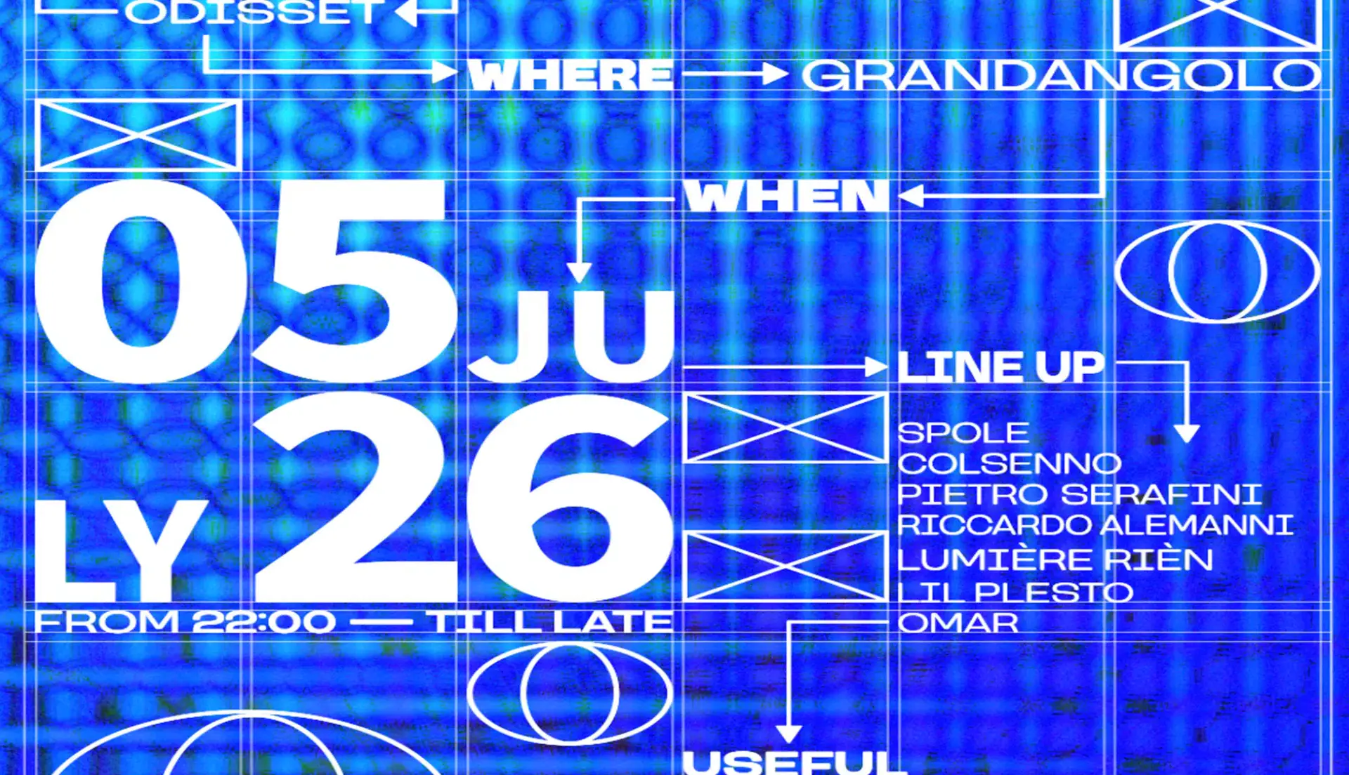 DIGGIEZ invites Odisset at Grandangolo