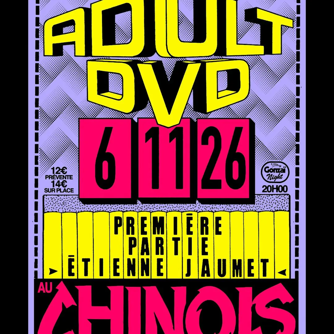 GONZAÏ NIGHT: ADULT DVD + GUEST