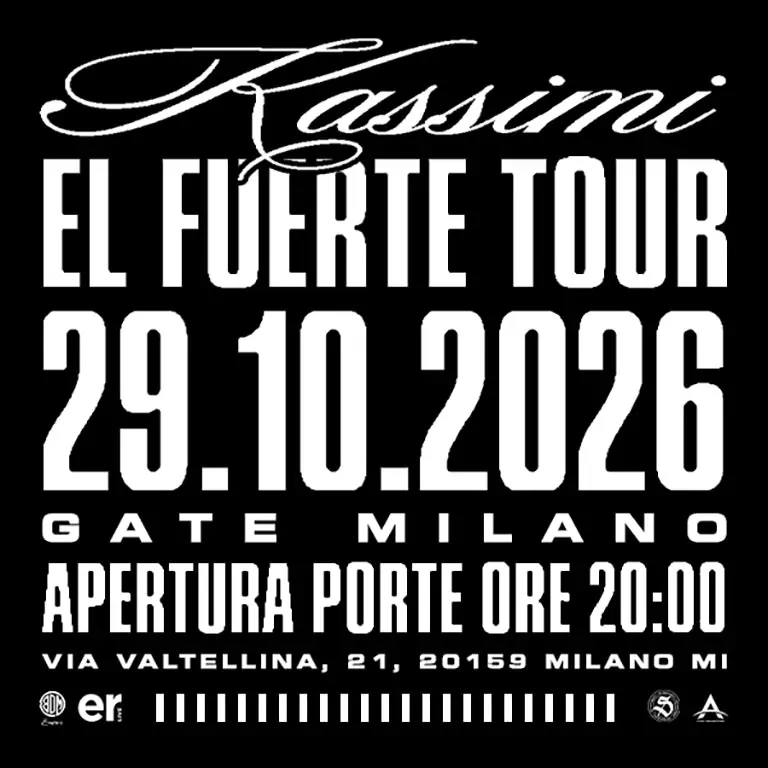 KASSIMI — EL FUERTE TOUR — MILANO