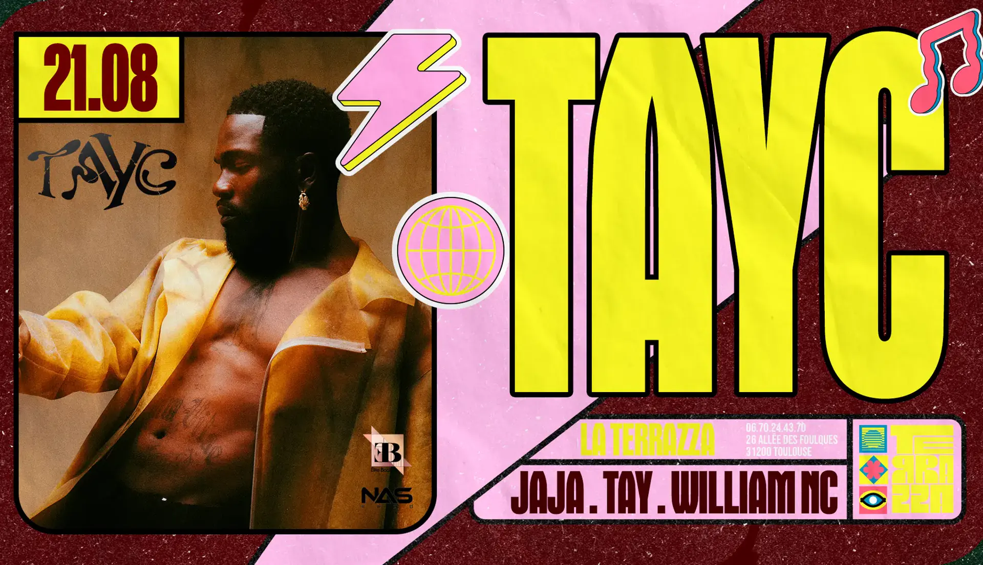 TAYC - VENDREDI 21 AOÛT