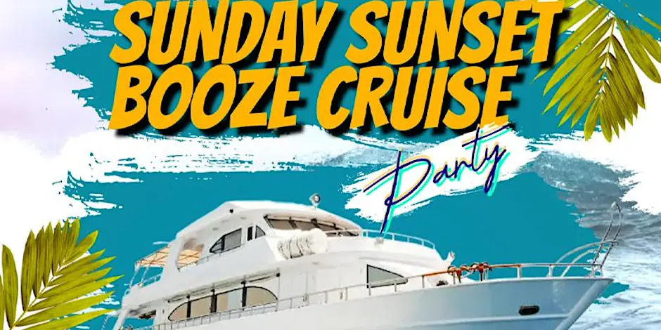 NYC SUMMER SUNDAY SUNSET YACHT PARTY BOOZE CRUISE 2026