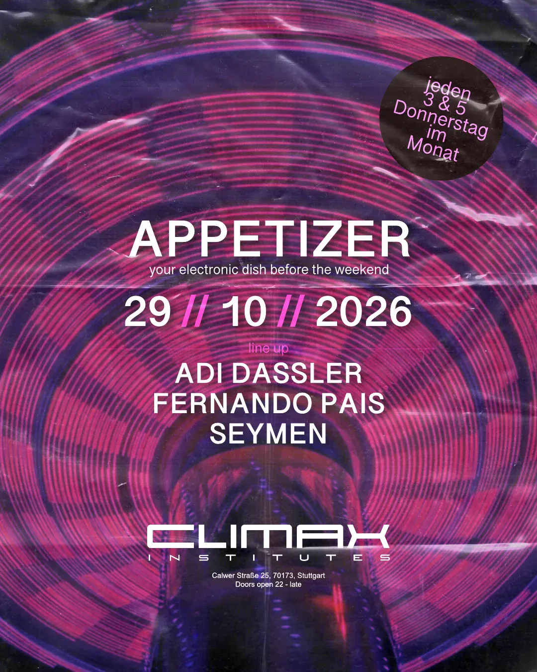 APPETIZER - Adi Dassler · Fernando Pais · Seymen