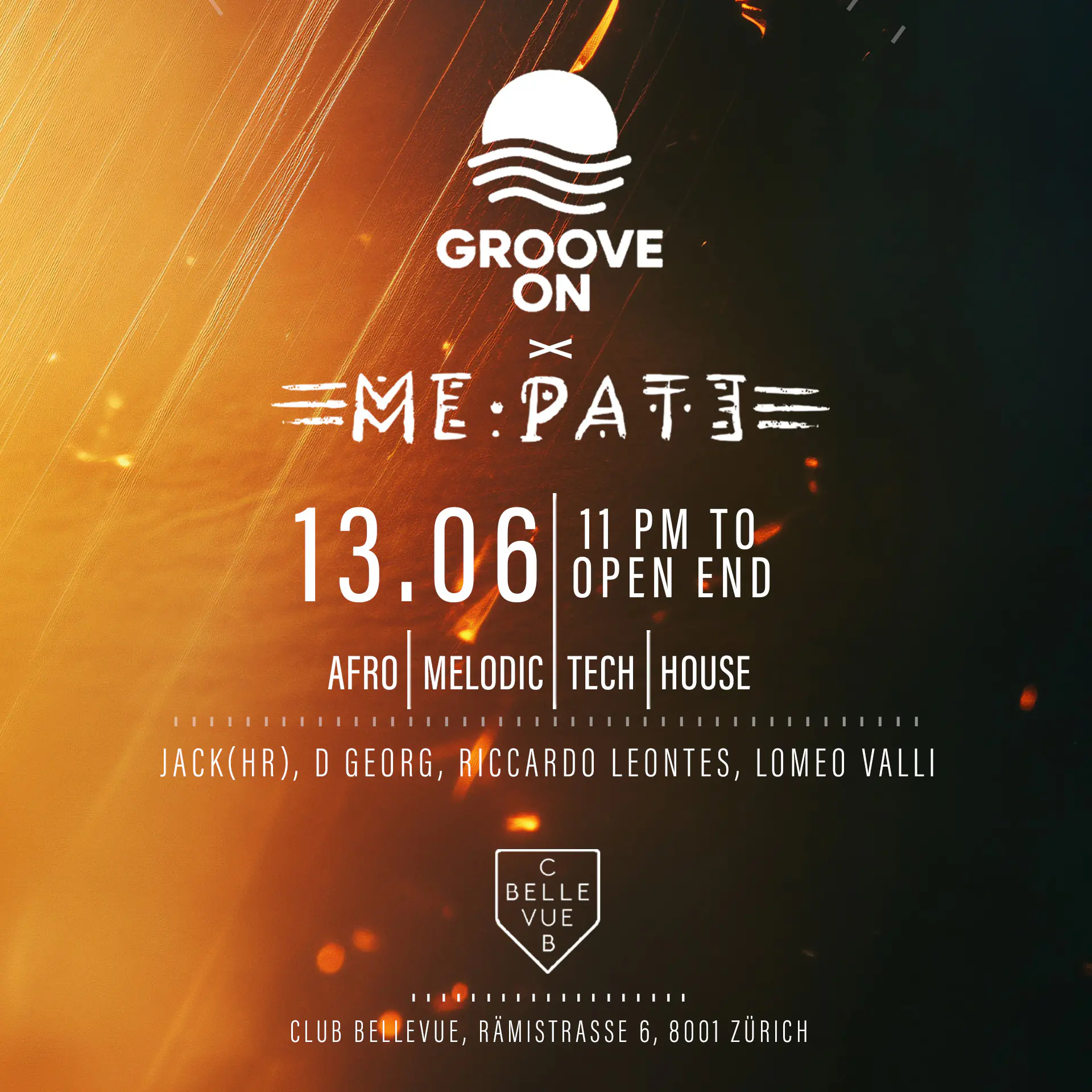 GROOVE ON X ME • PATE