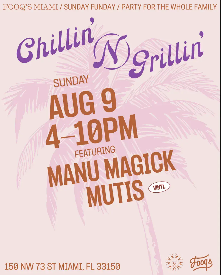 Chillin n Grillin: Manu Magick, Mutis (Vinyl)