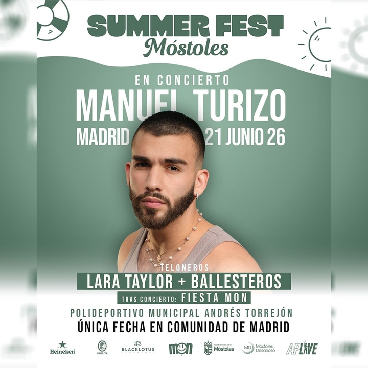MANUEL TURIZO EN CONCIERTO MADRID