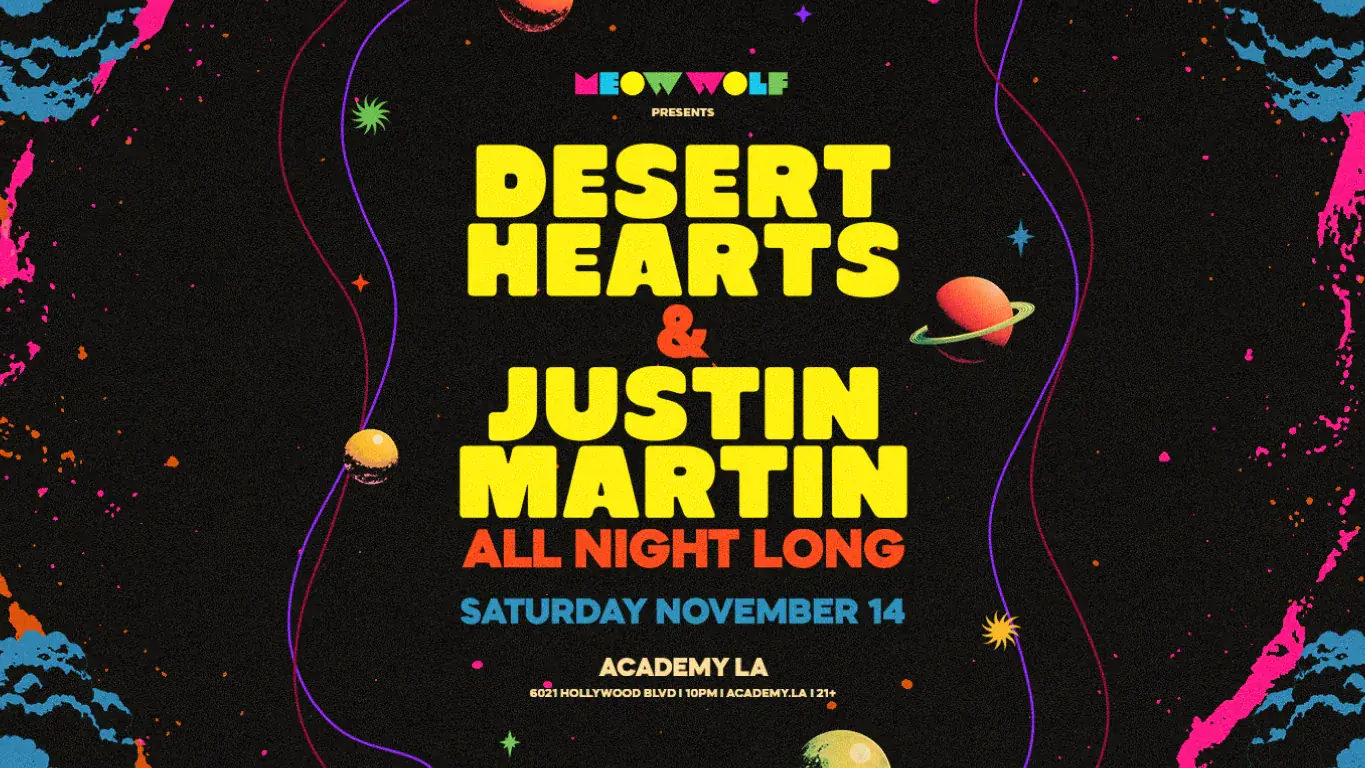 Desert Hearts & Justin Martin All Night Long