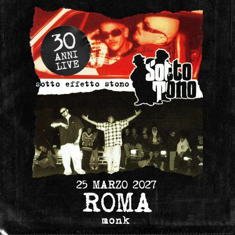 Sottotono (30 Jahre Sotto Effetto Stono) – Tour