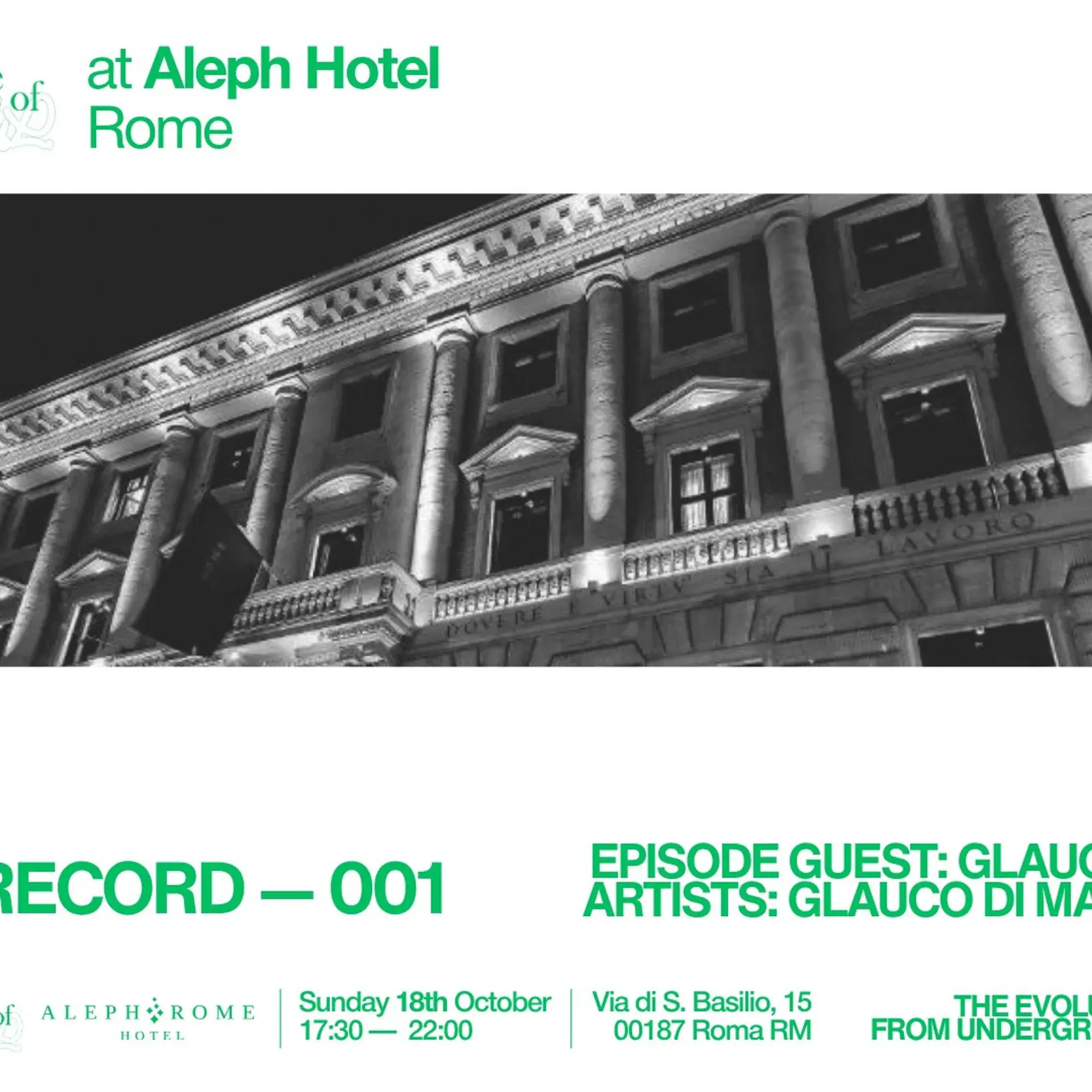 OFF THE RECORD 001 by State Of Flux & Vertigine - Glauco Di Mambro, Sofiget