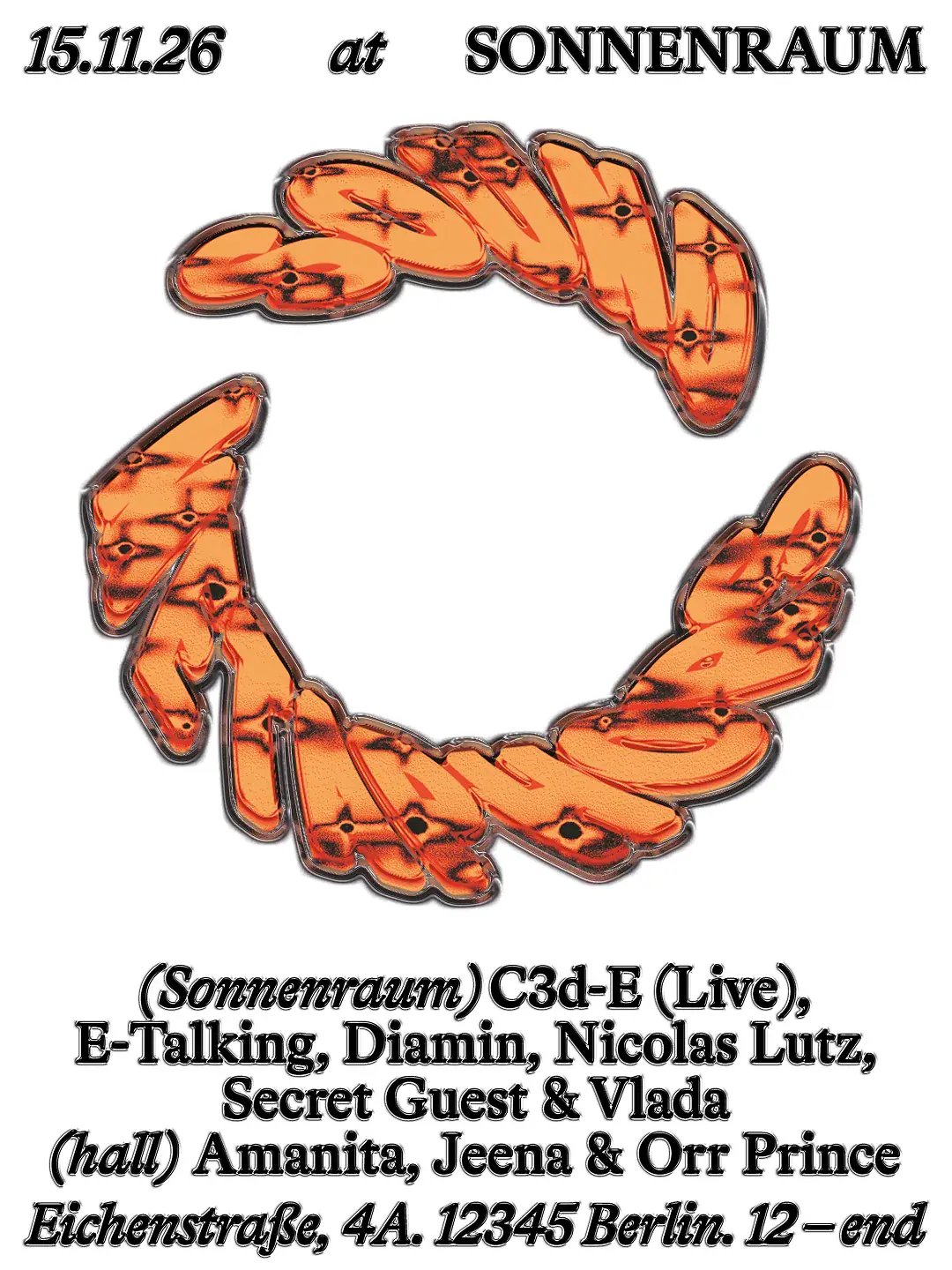 Sound Metaphors con Nicolas Lutz, Vlada, C3D-E (live), E-Talking