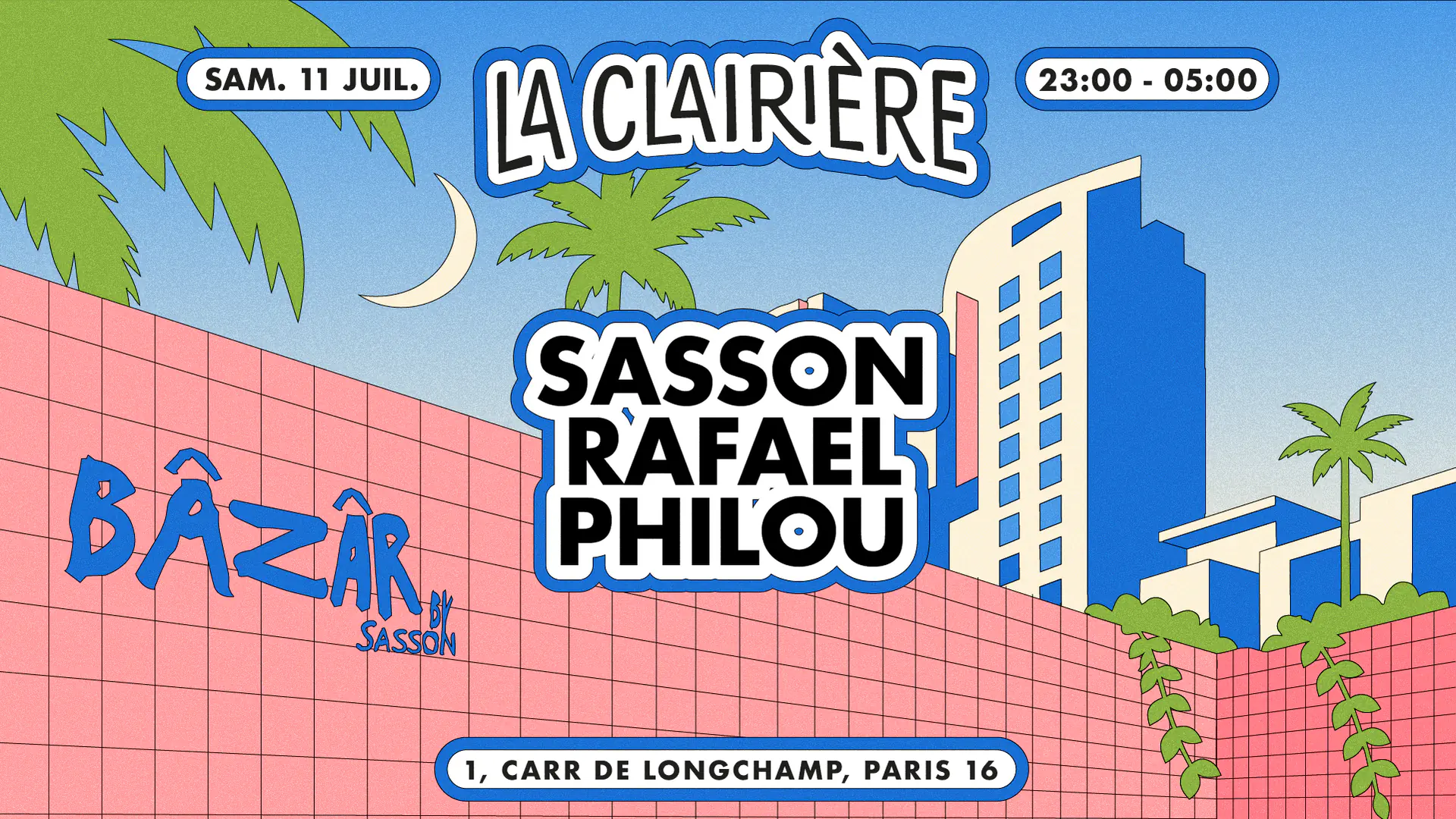 La Clairière: Sasson, Rafael, Philou