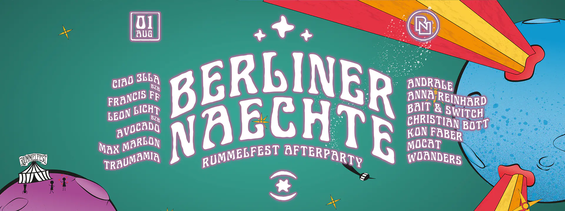 BERLINER NAECHTE x Rummelfest Afterparty