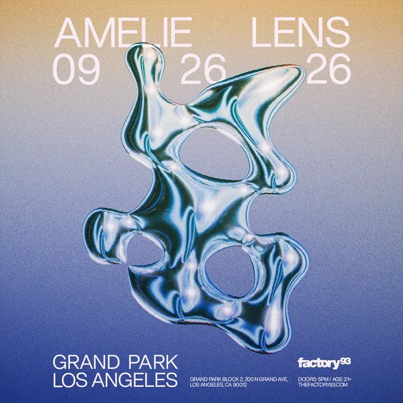 Factory 93 Presents: Amelie Lens