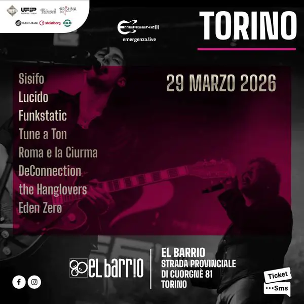 Emergenza Live Music - Fourth night Torino Selections