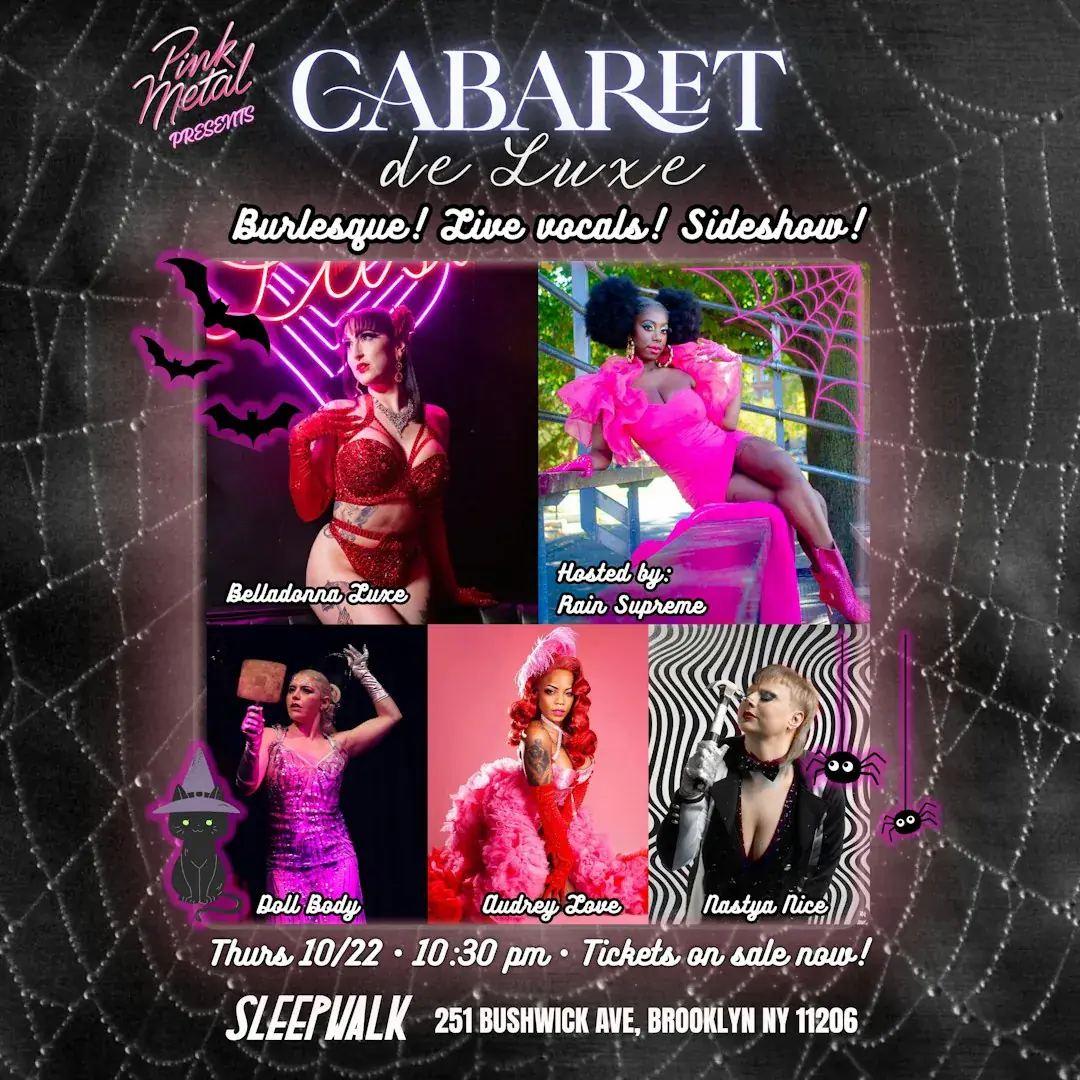 Pink Metal präsentiert: CABARET DE LUXE