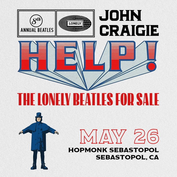 Hopmonk Sebastopol - John Craigie performs "Help! The Lonely Beatles For Sale"