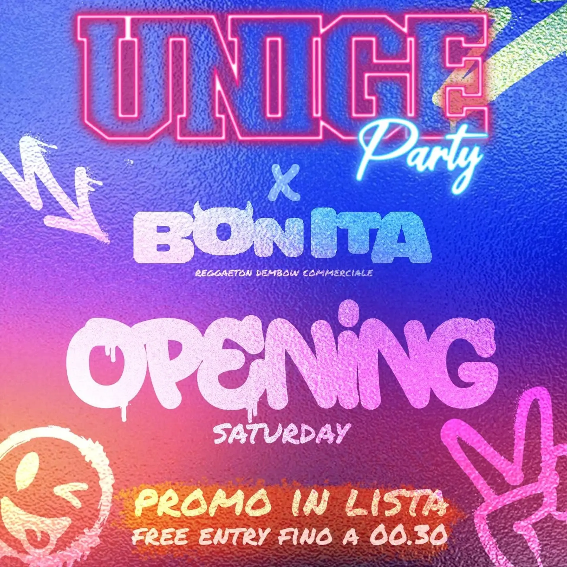 UNIGE X Bonita - WINTER OPENING @TaoDiscoClub