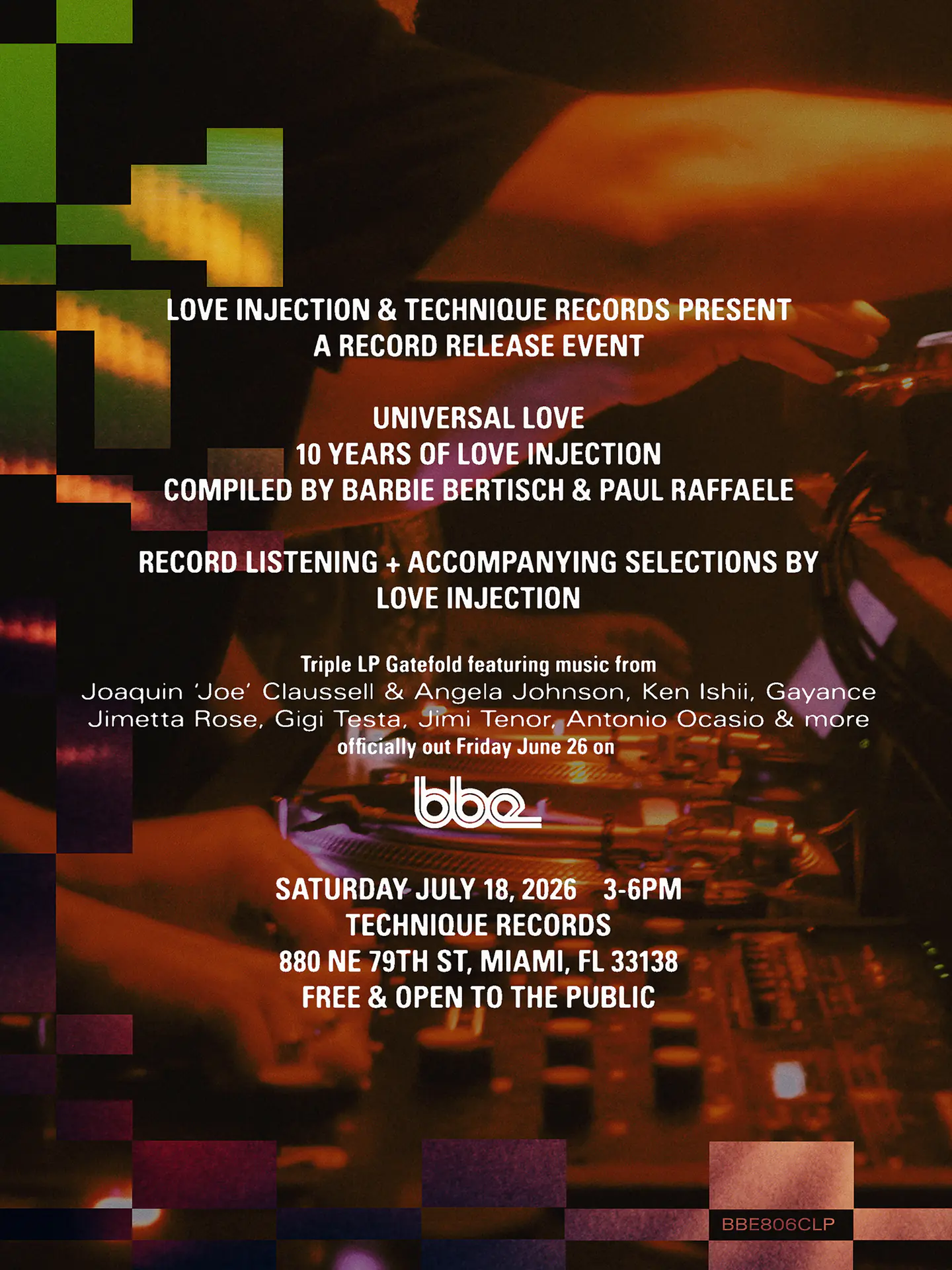 Universal Love: 10 Years of Love Injection Compilation Release [MIAMI]